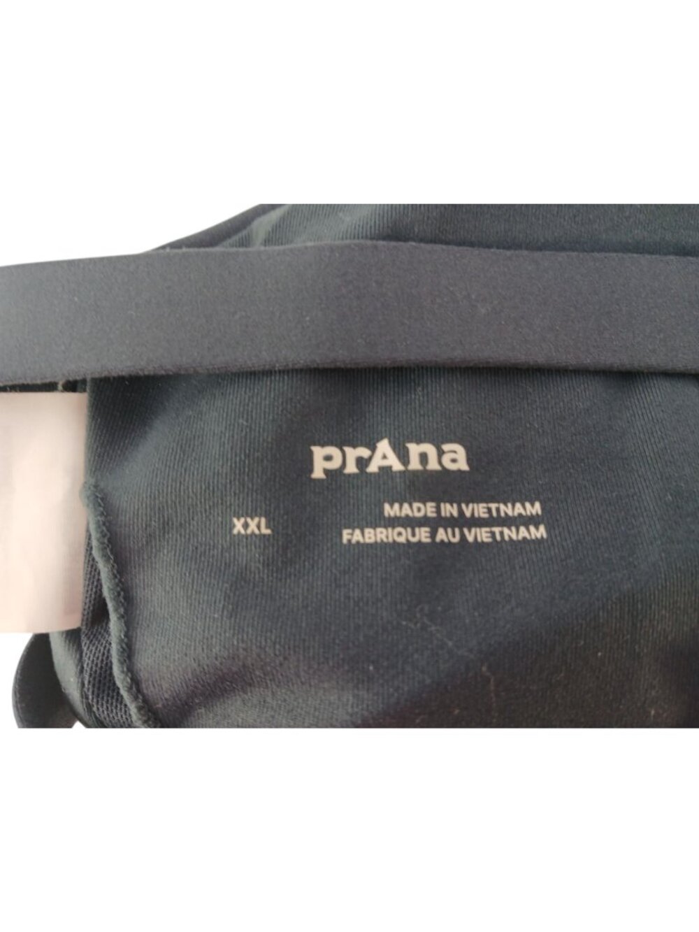 Prana Womens Sculpt Deep Breath Bra Size XXL Gray Strappy Yoga Sports Athleisure - Picture 4 of 8
